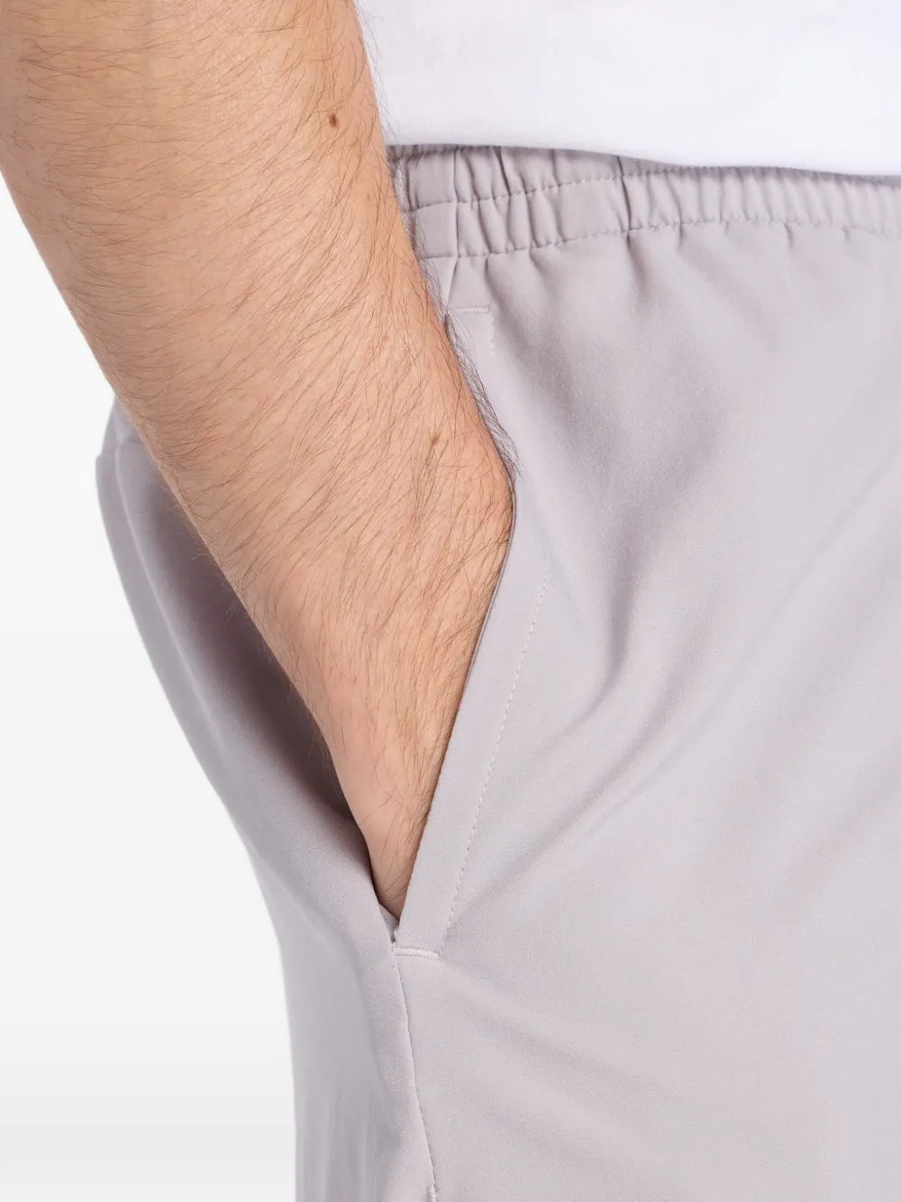New Balance Shorts met trekkoord Grijs