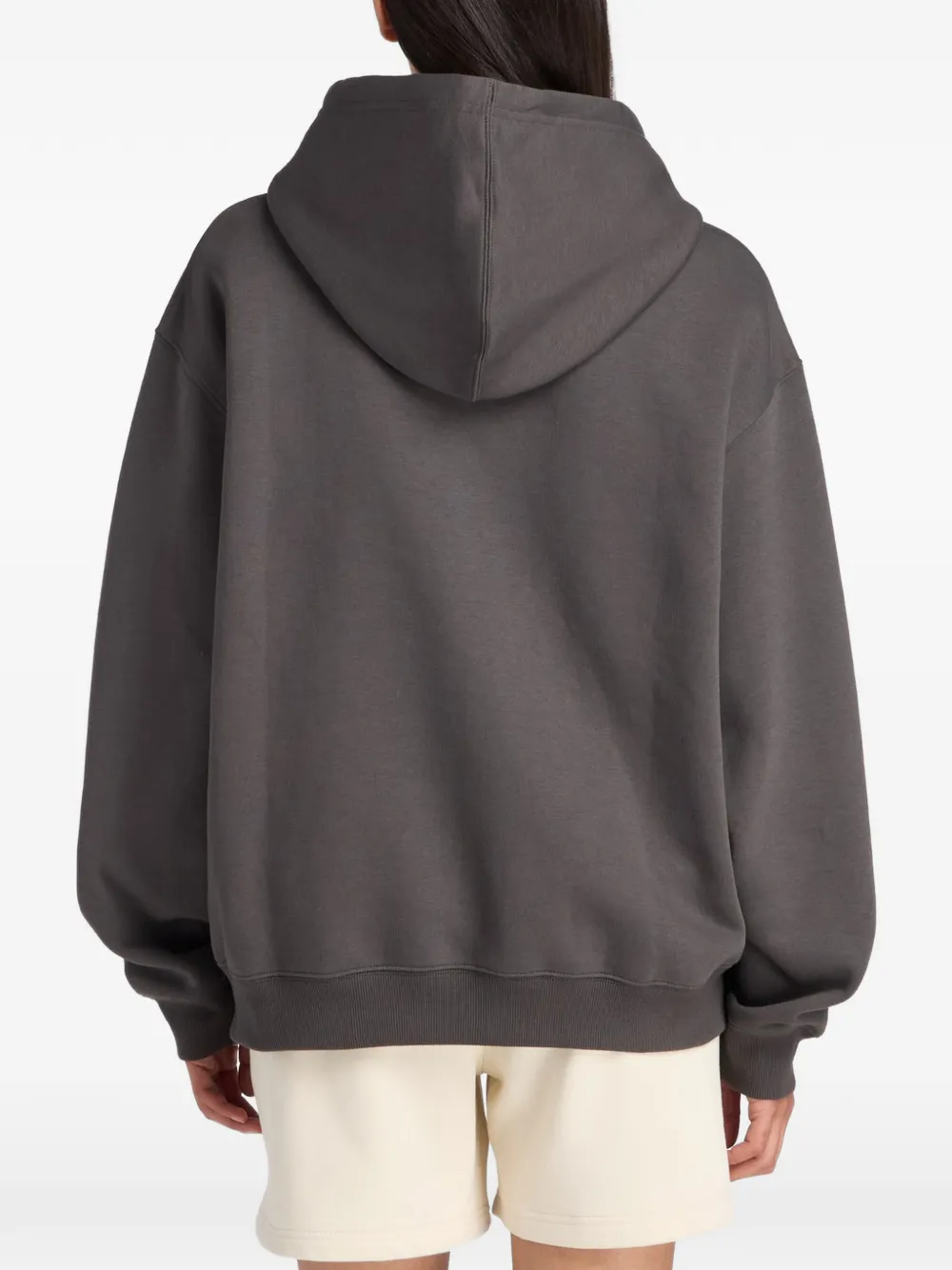 New Balance Hoodie met geborduurd logo Zwart