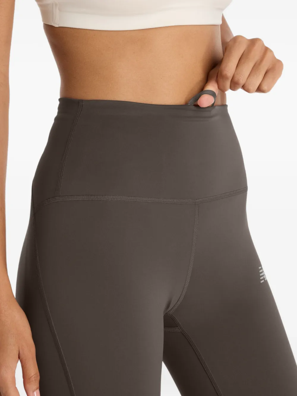 New Balance NB Harmony legging met streepdetail Grijs