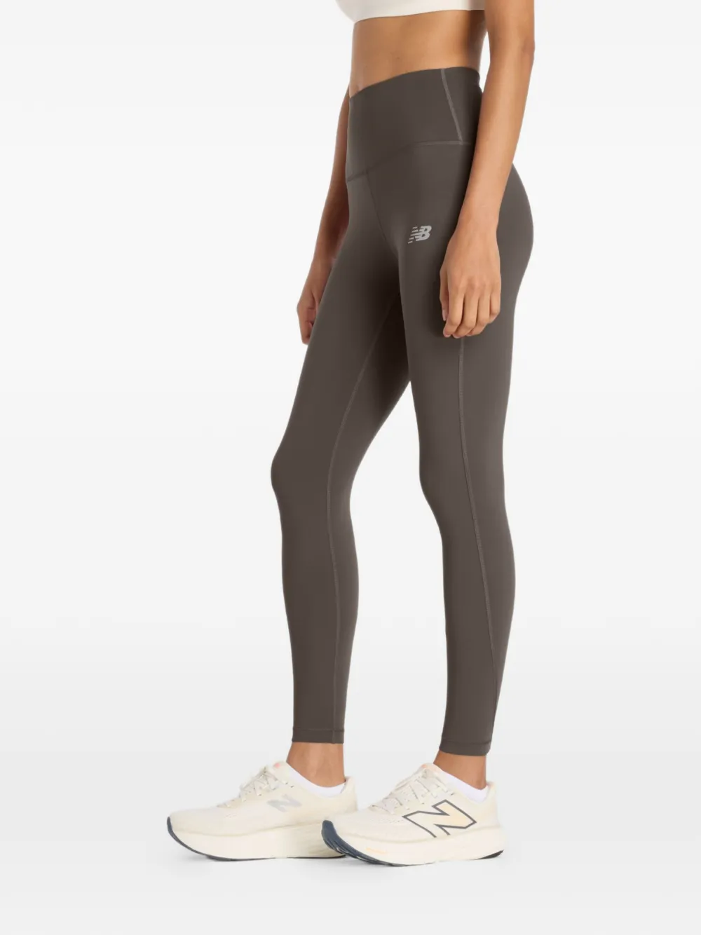 New Balance NB Harmony legging met streepdetail Grijs
