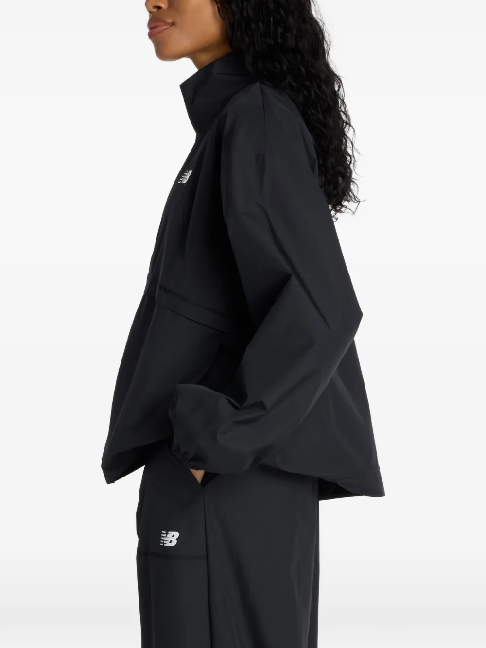  New Balance Trackside Woven Jacket - Black 