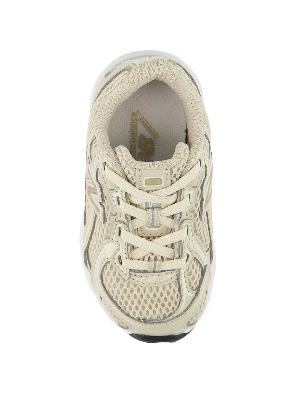 New Balance Kids 740 sneakers met mesh laag Beige