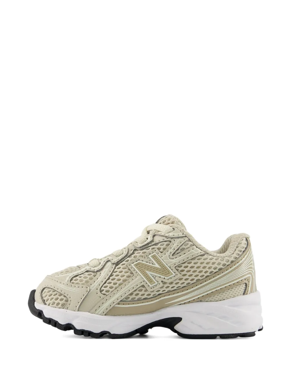 New Balance Kids 740 sneakers met mesh laag Beige