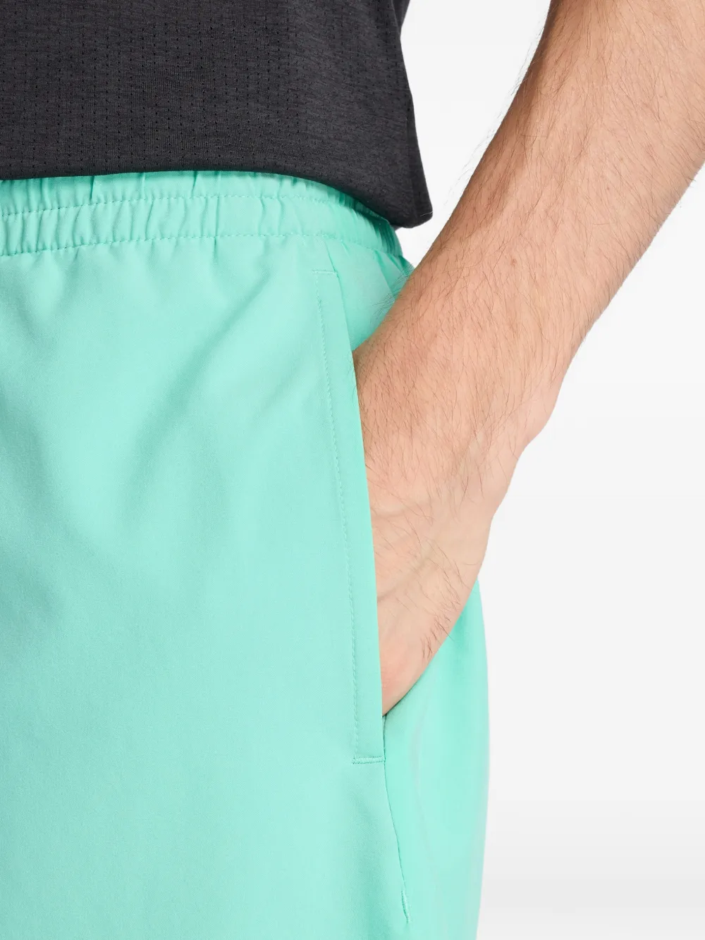 New Balance Shorts met trekkoord Groen