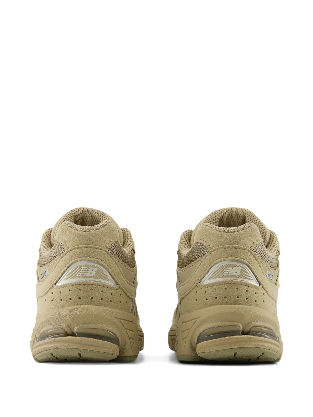 New Balance Kids 2002 Bungee Lace sneakers Beige