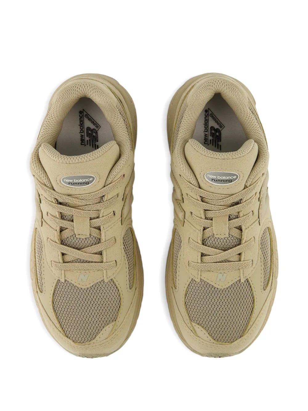 New Balance Kids 2002 Bungee Lace sneakers Beige