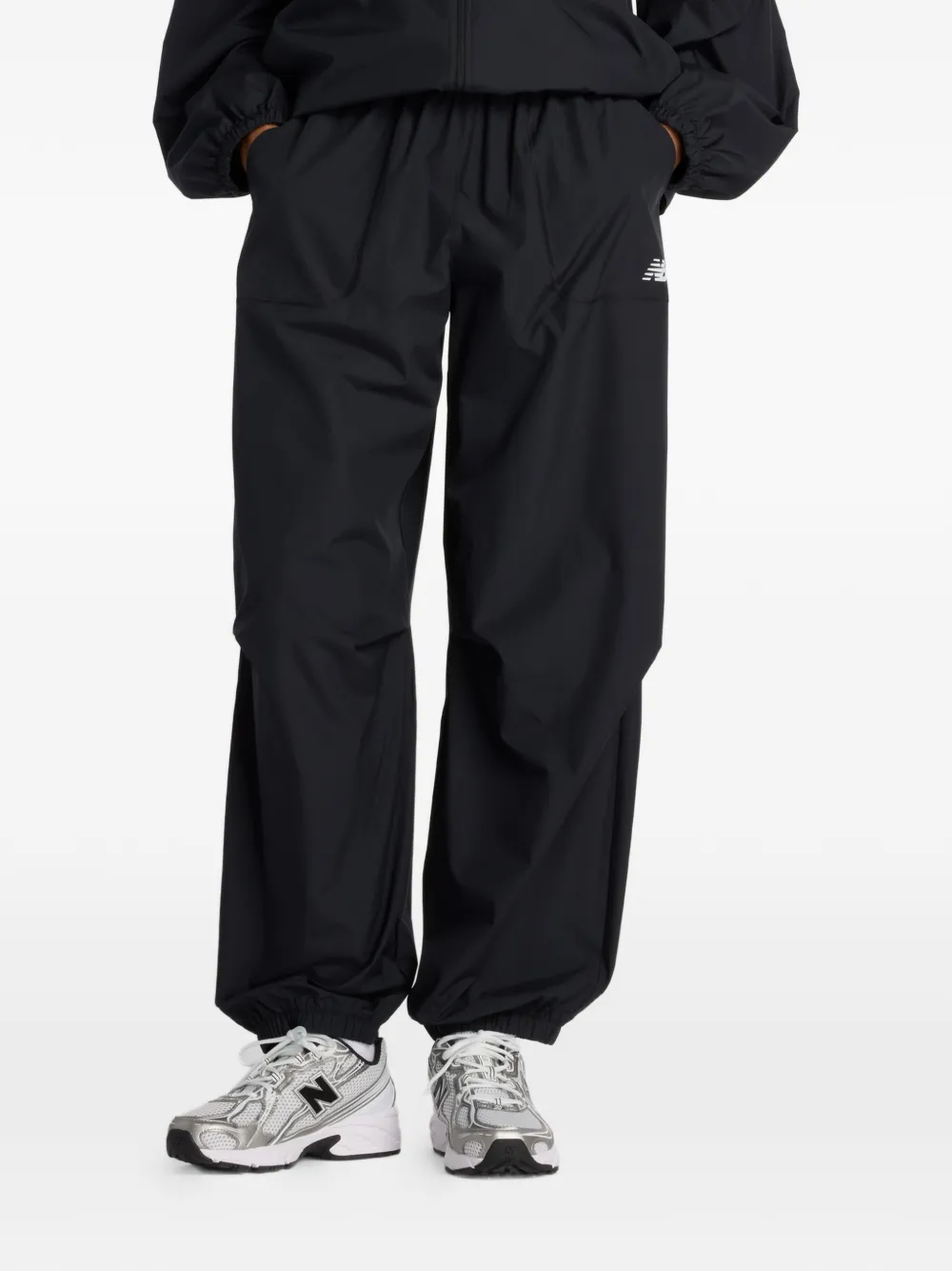 New Balance elasticated-waist track pants - Nero