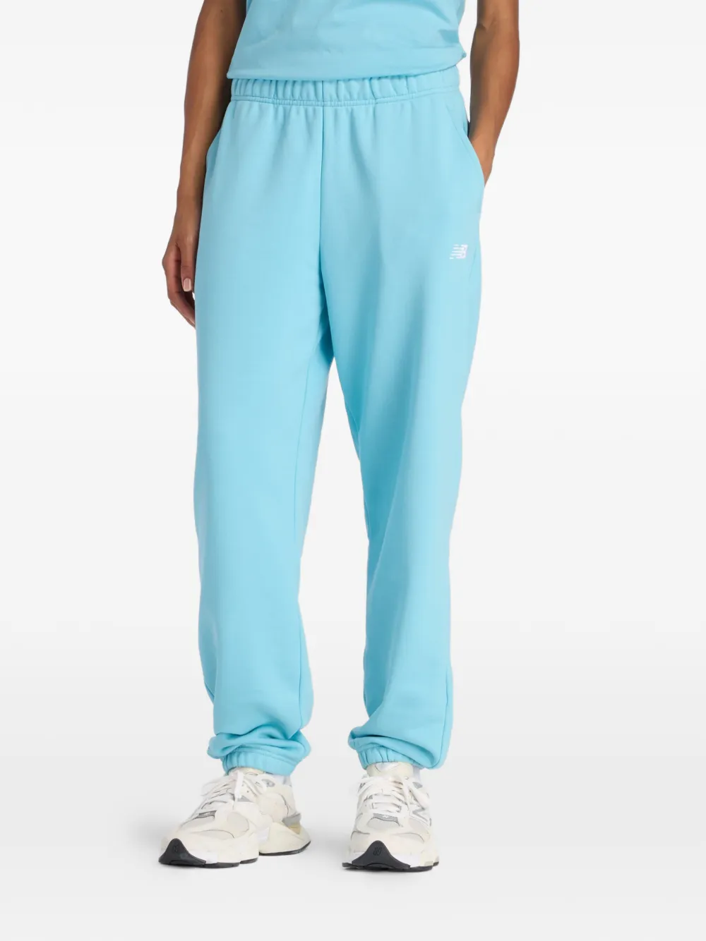 New Balance Pantaloni sportivi con logo - Blu