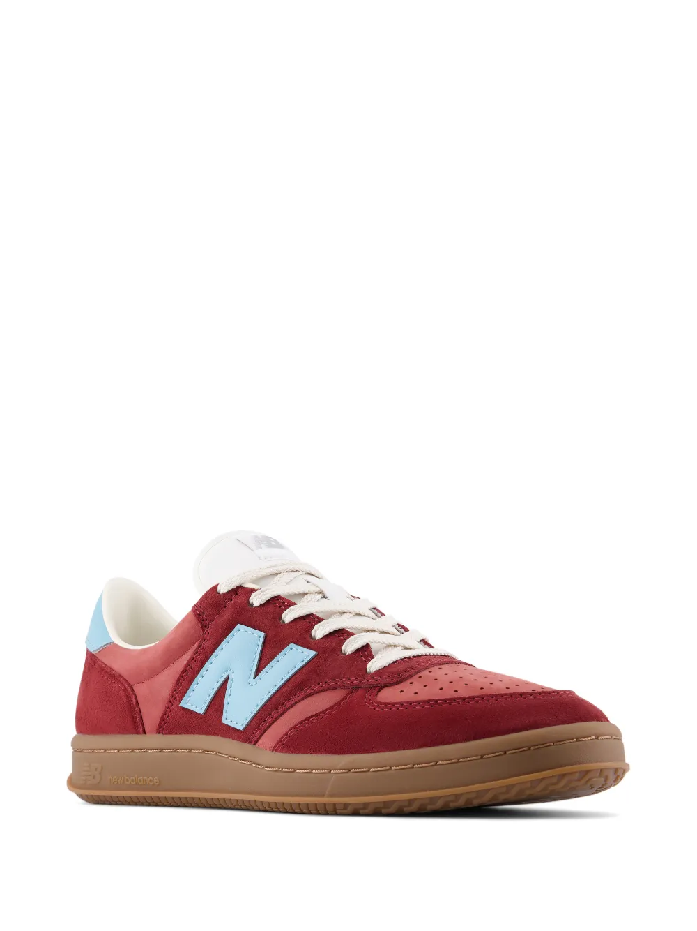New Balance T500 geperforeerde sneakers Rood