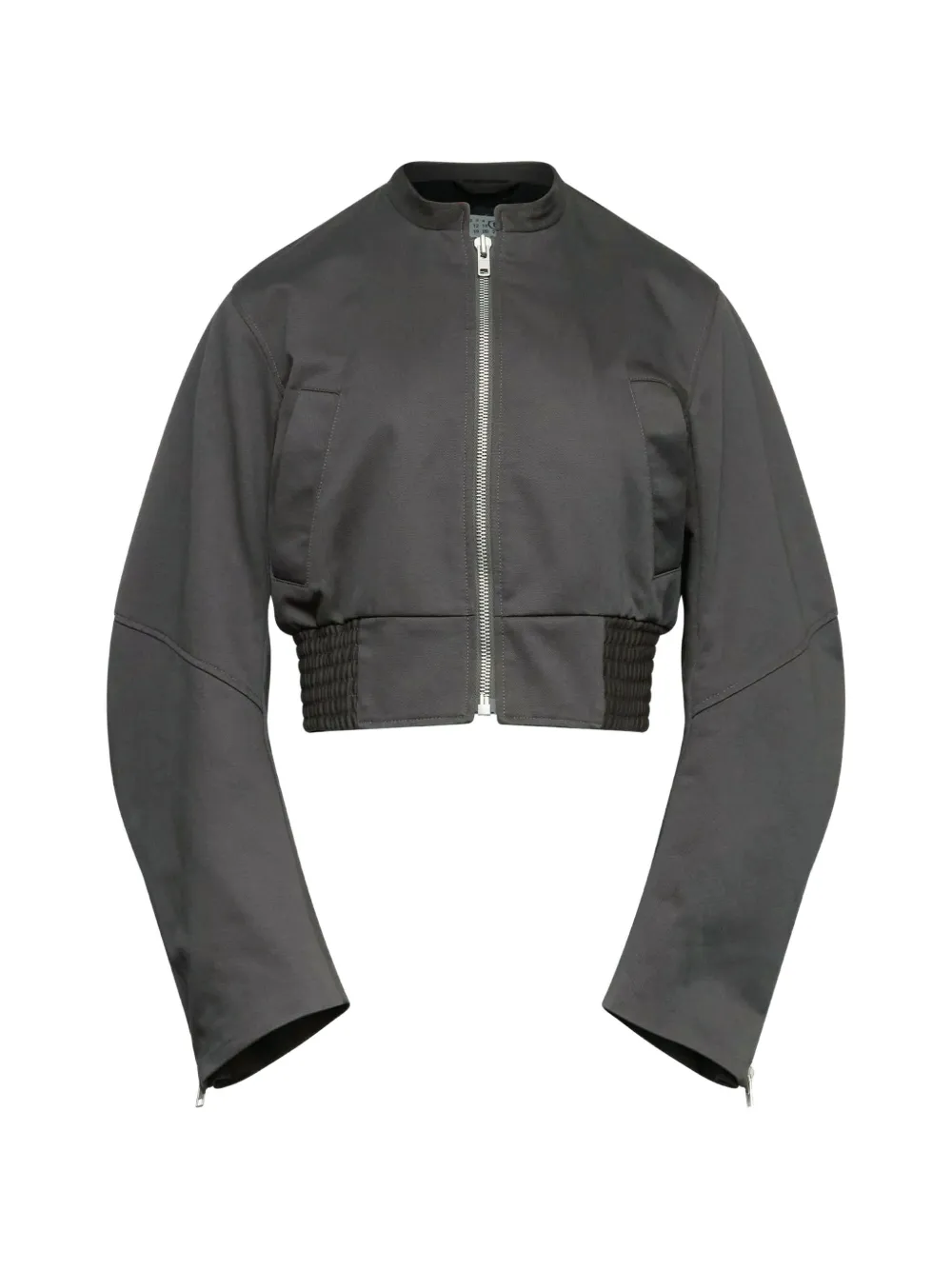 MM6 Maison Margiela Gesteppte Cropped-Bomberjacke - Grau