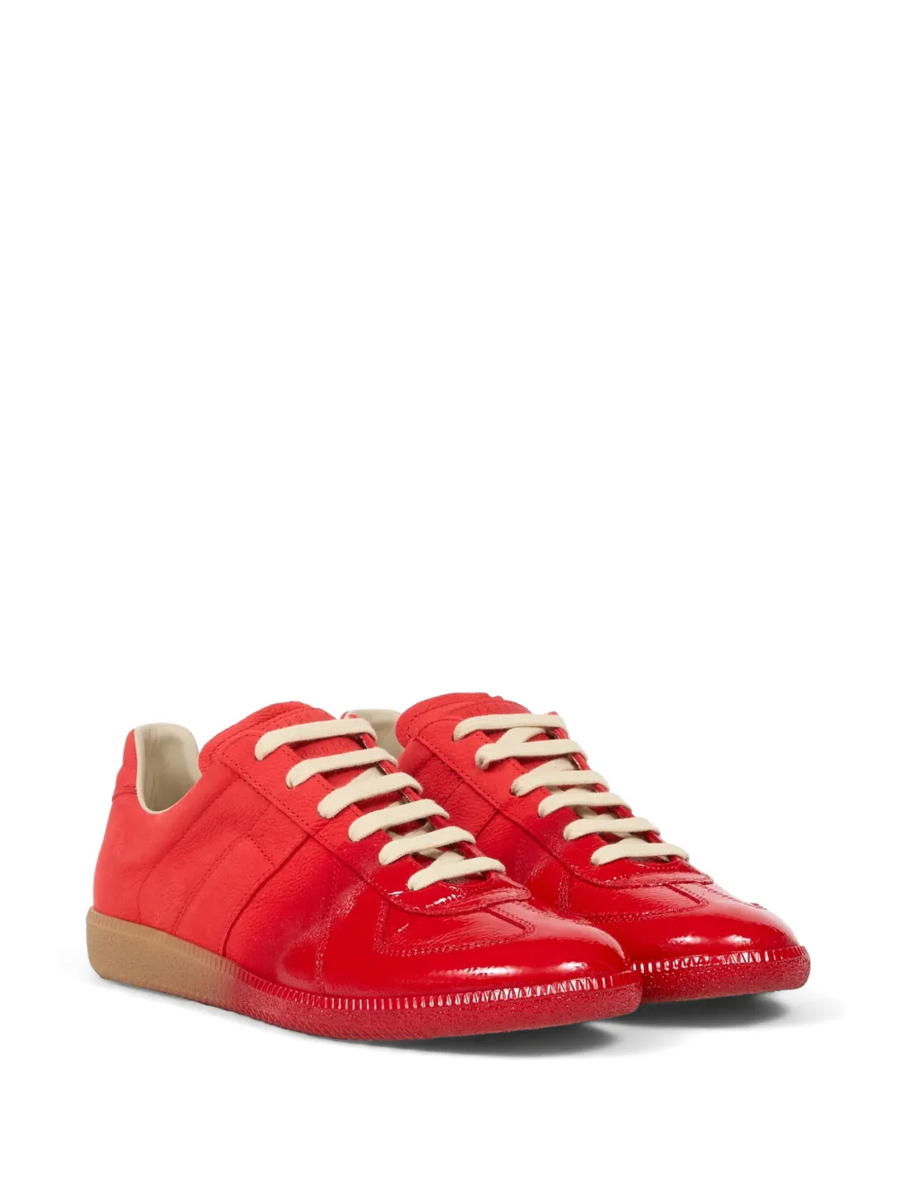 Maison Margiela Replica lakleren sneakers Rood