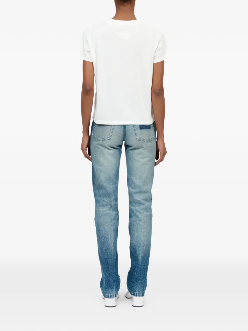MM6 Maison Margiela Jersey T-shirt Wit