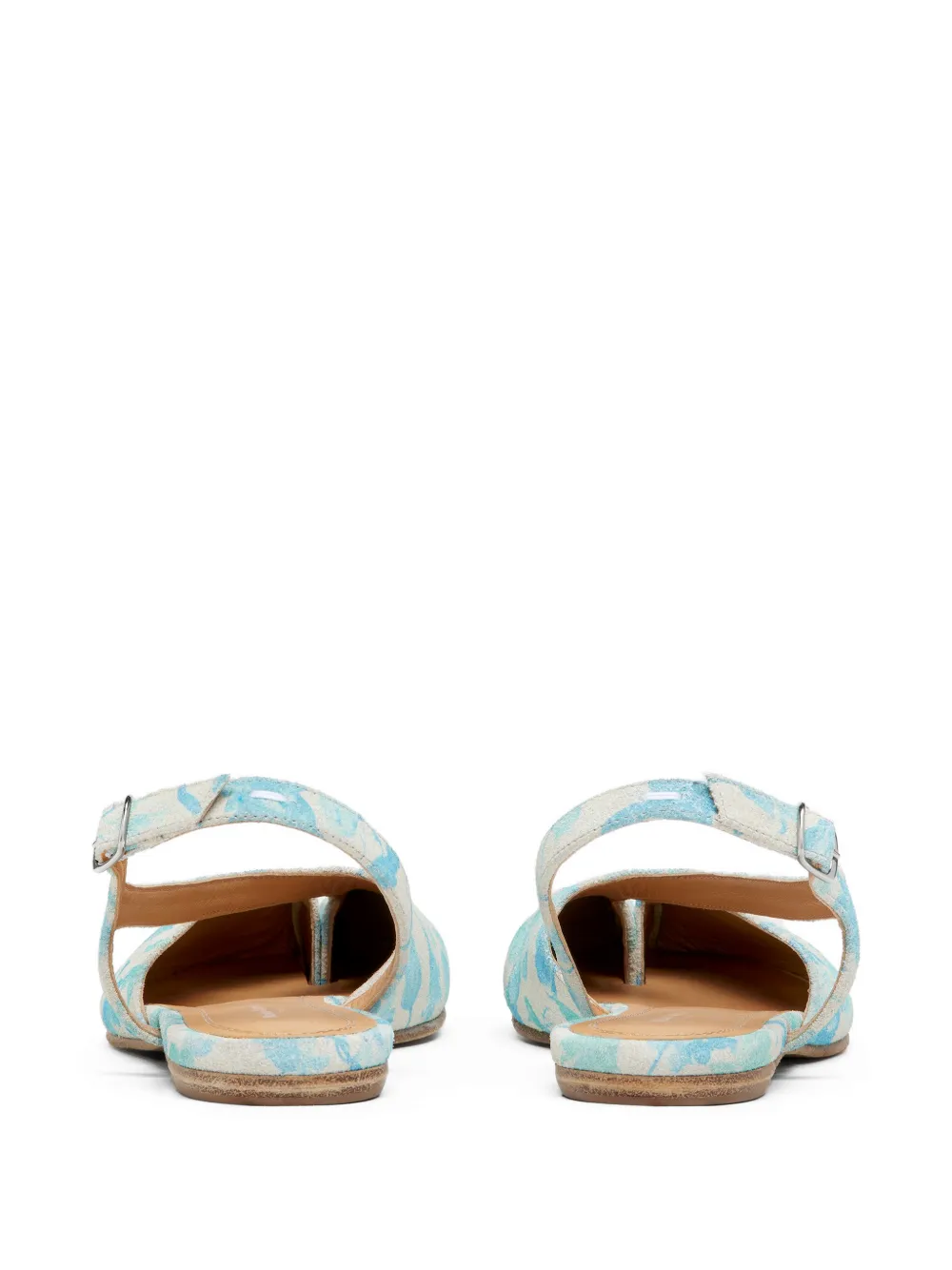 Maison Margiela Tabi slingback pumps Beige