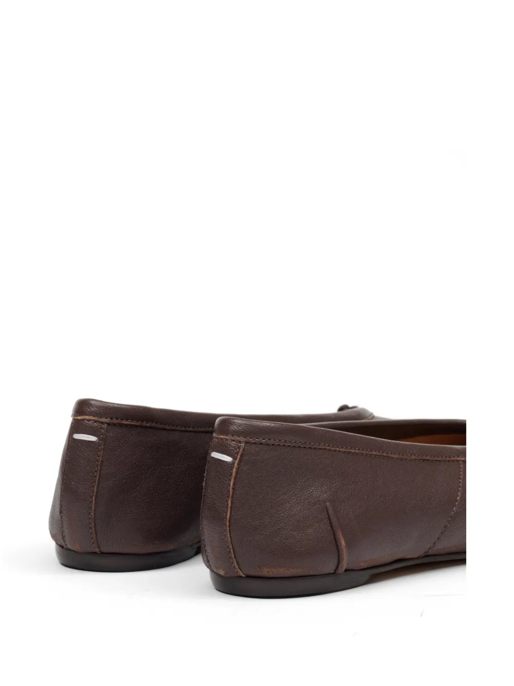 Maison Margiela Tabi ballet flats Bruin