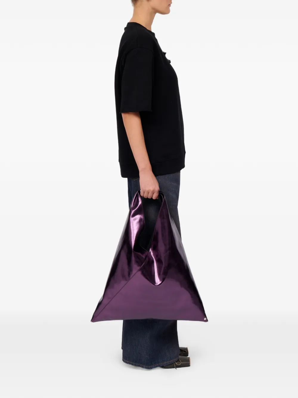 MM6 Maison Margiela Japanse klassieke schoudertas Paars