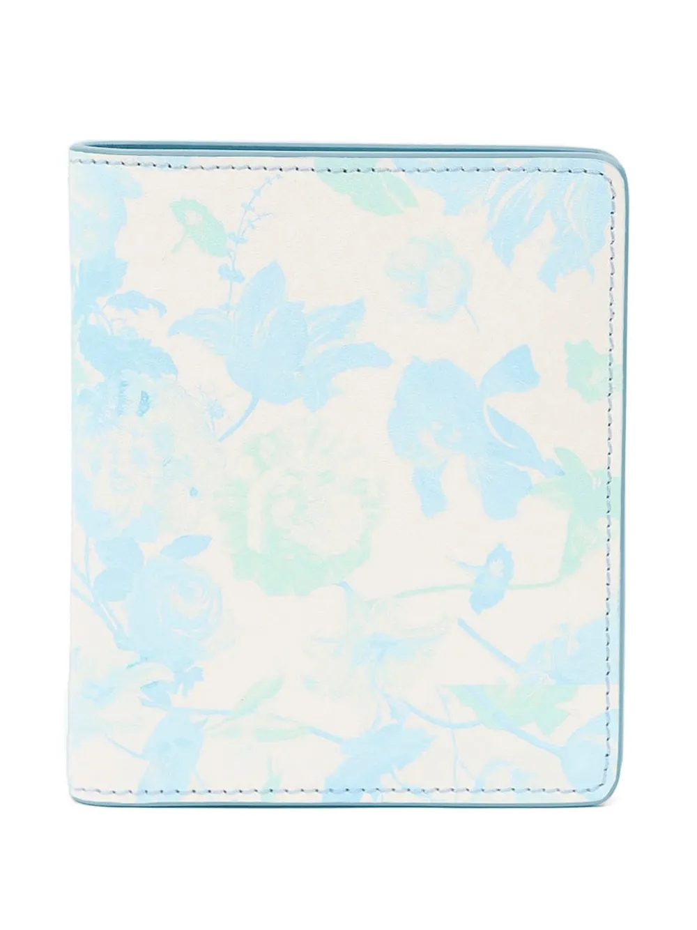 Maison Margiela leather bi-fold wallet - Toni neutri