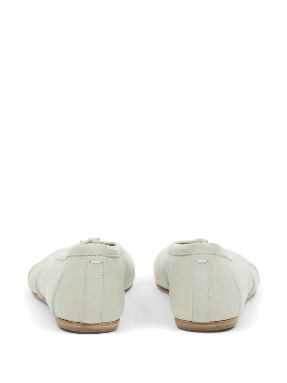 Maison Margiela Tabi knotted split-toe ballerinas Beige