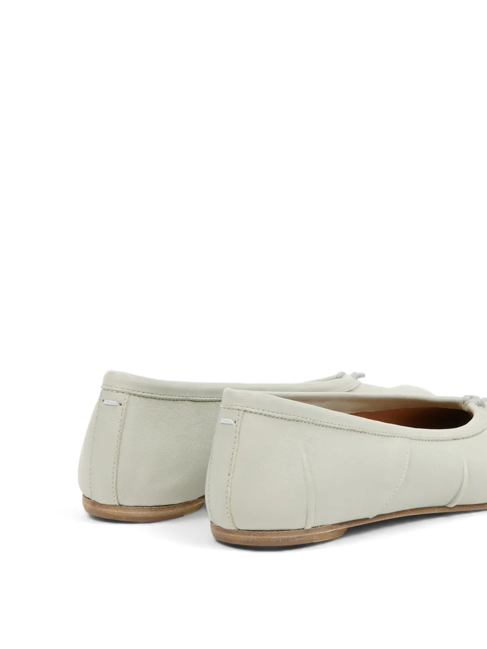 Maison Margiela Tabi knotted split-toe ballerinas Beige
