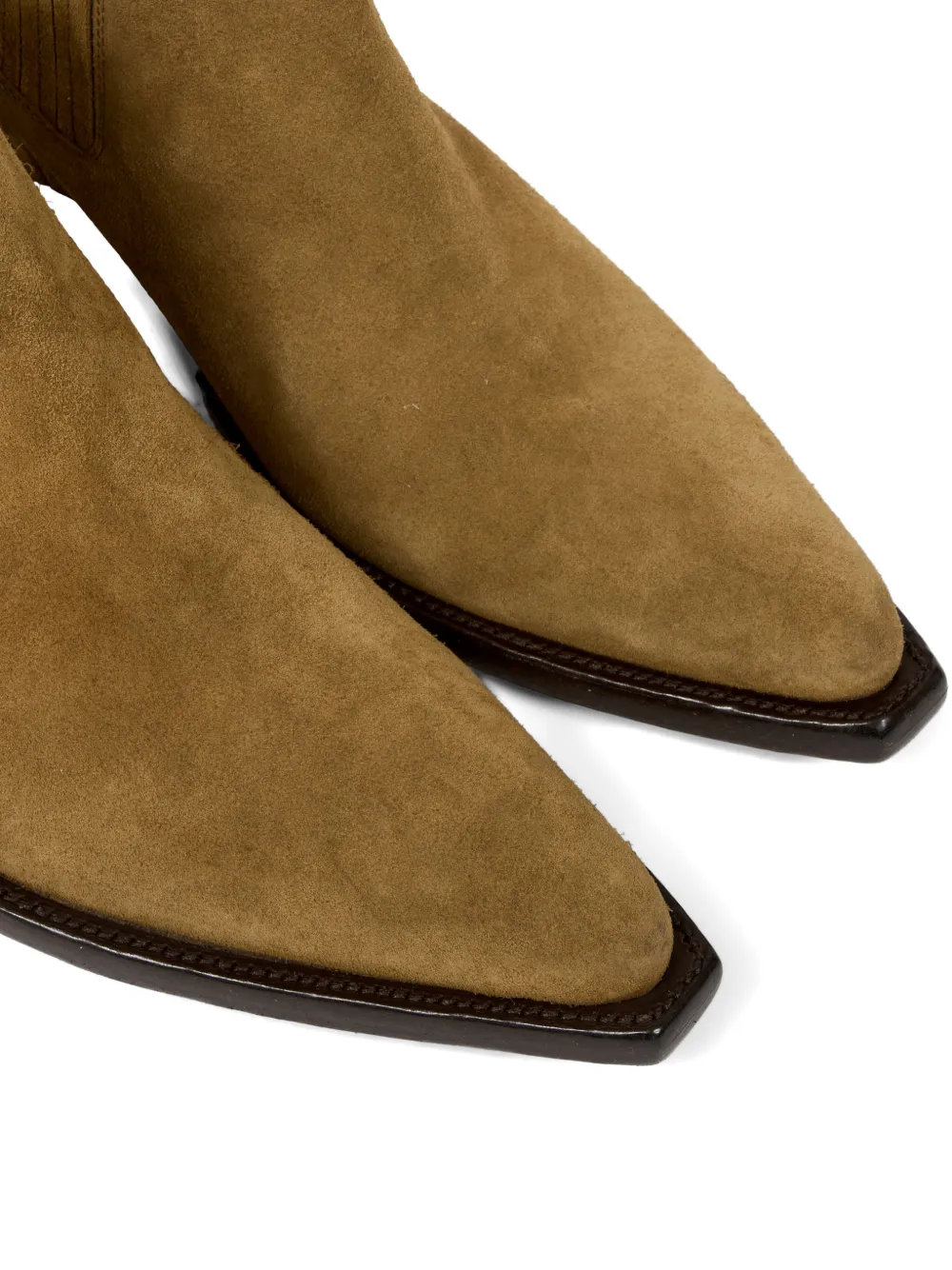 Maison Margiela Chelsea laarzen met hak Beige