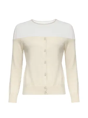 MM6 Maison Margiela カーディガン S グレー/ホワイト MM⑥ Maison Margiela【エムエムシックス メゾン マルジェラ】正規