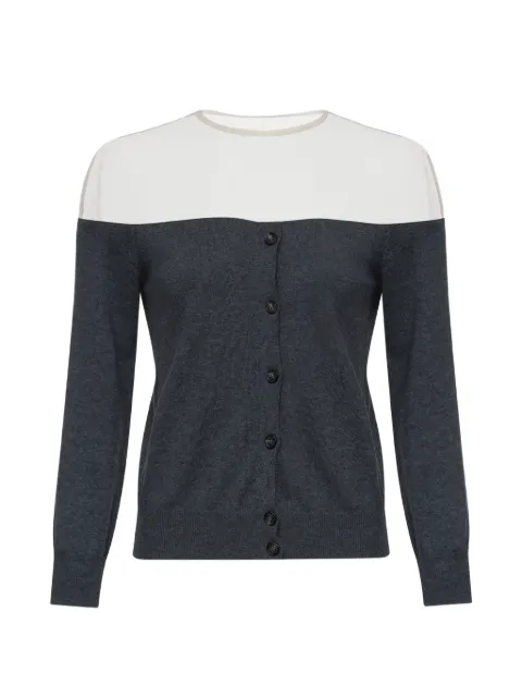 MM6 Maison Margiela sheer knit cardigan