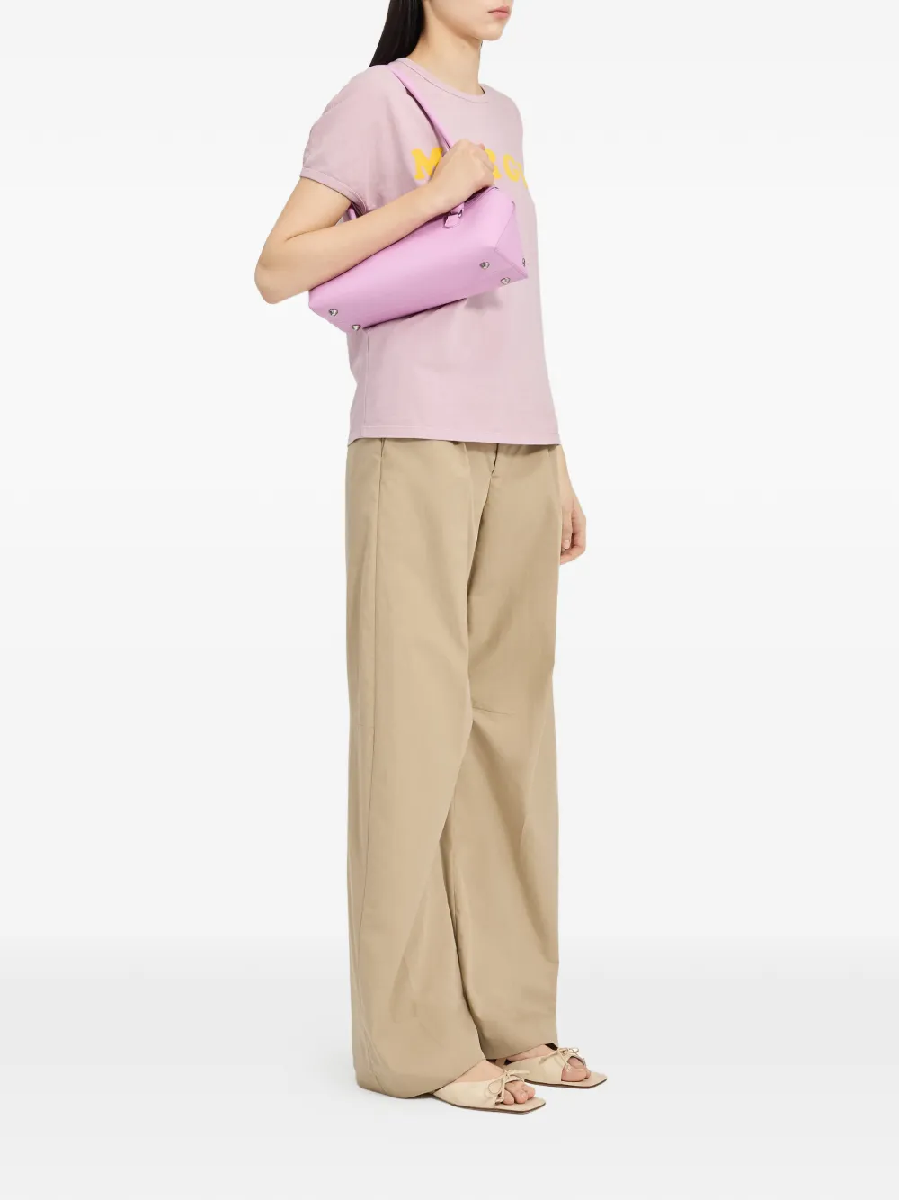 MM6 Maison Margiela T-shirt Roze