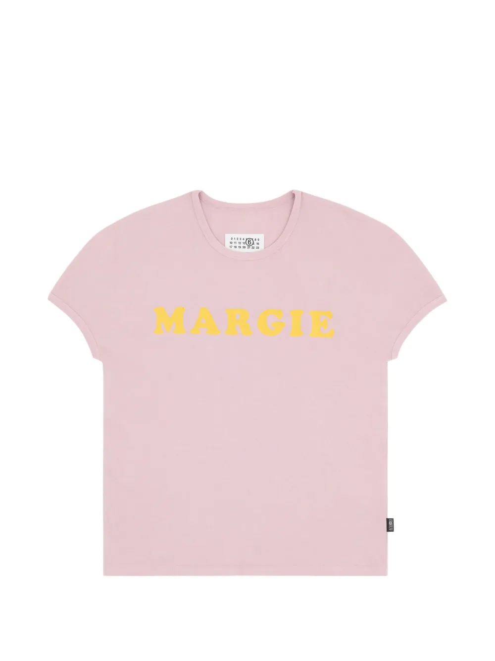 MM6 Maison Margiela T-shirt con maniche corte - Rosa