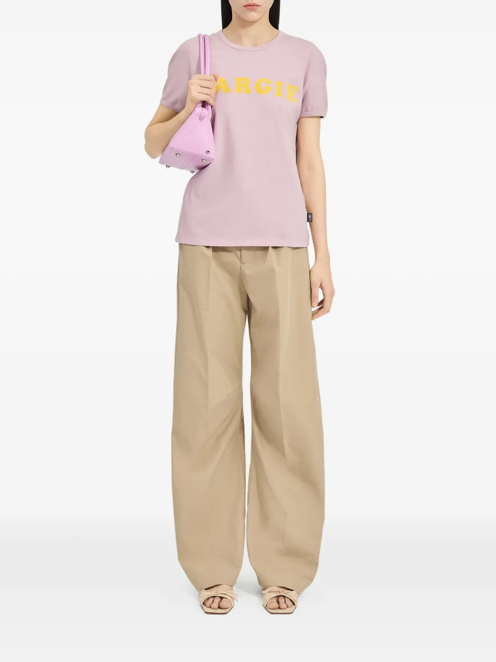 MM6 Maison Margiela T-shirt Roze