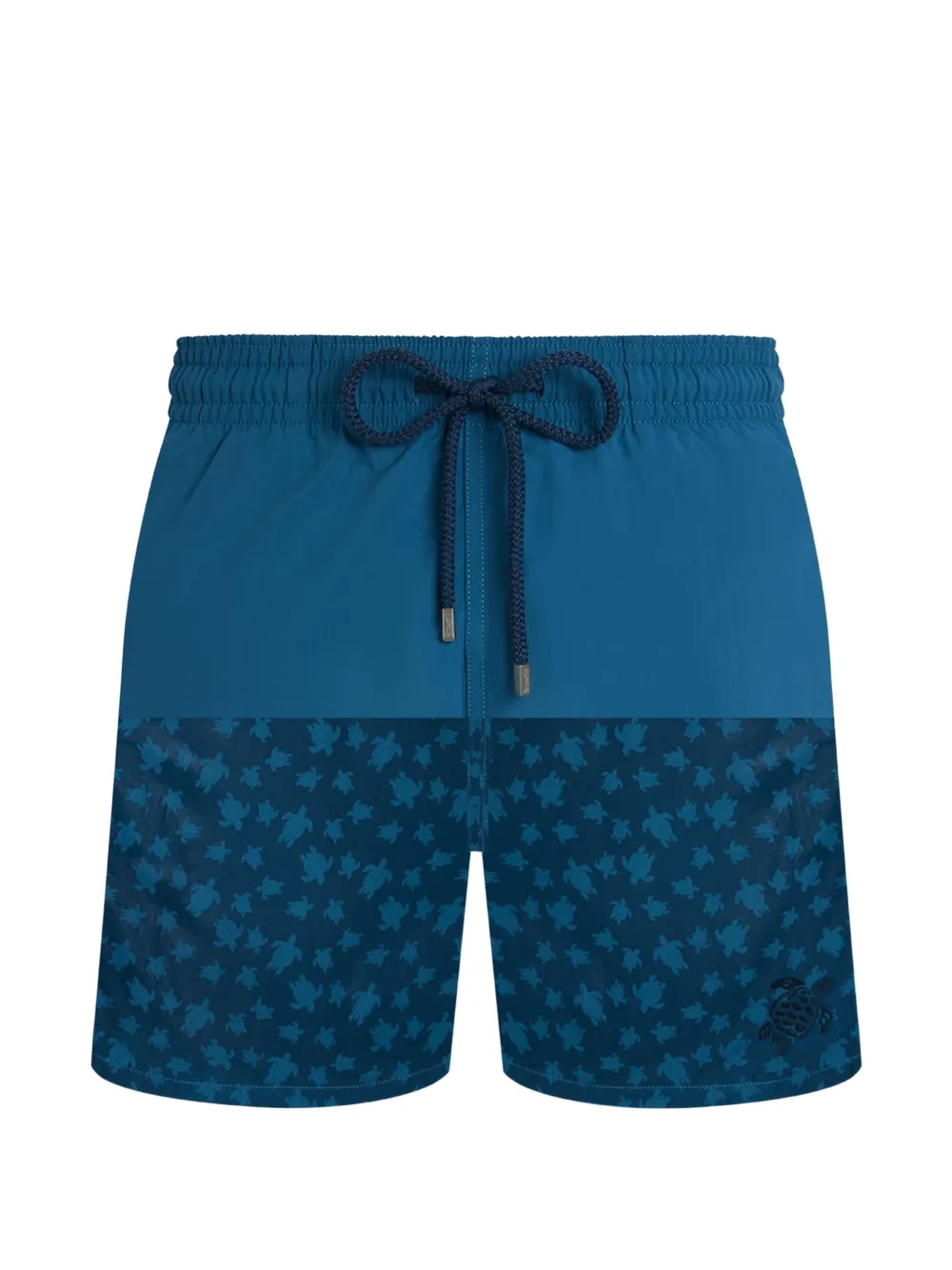 Vilebrequin Zwembroek met waterreactieve print Blauw