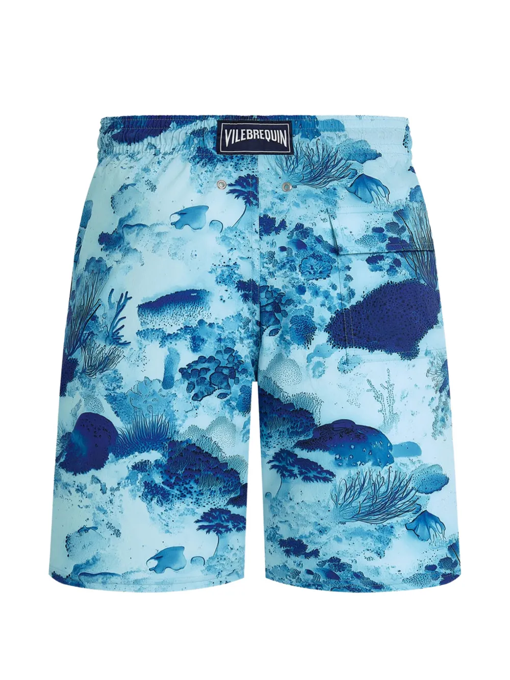 Vilebrequin Zwembroek met print Blauw