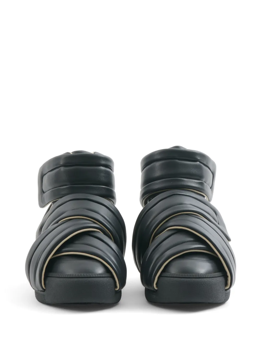 Maison Margiela Future Show leren sneakers Zwart