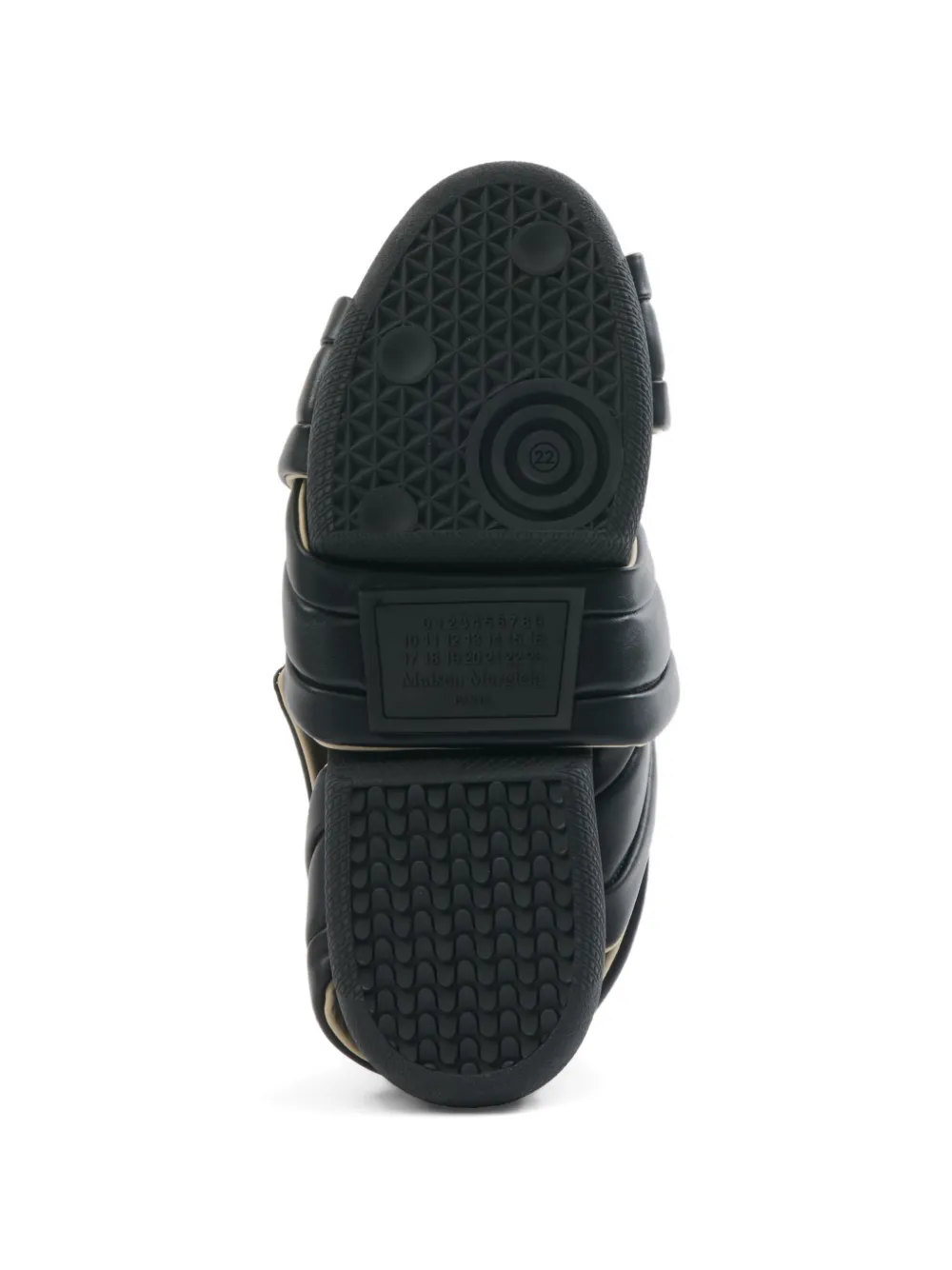 Maison Margiela Future Show leren sneakers Zwart