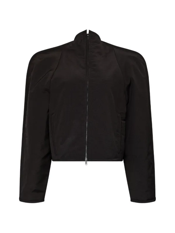 mm6 Maison Margiela クロップドジャケット MM6 Maison Margiela クロップド ジャケット | ブラック | FARFETCH JP