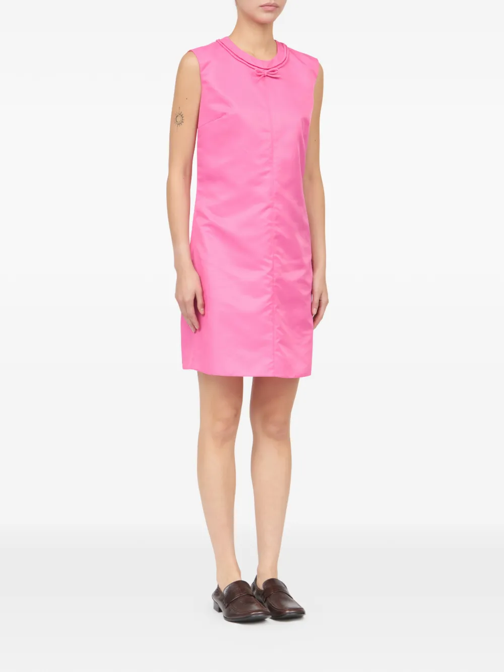 MM6 Maison Margiela Mini-jurk met strikdetail Roze