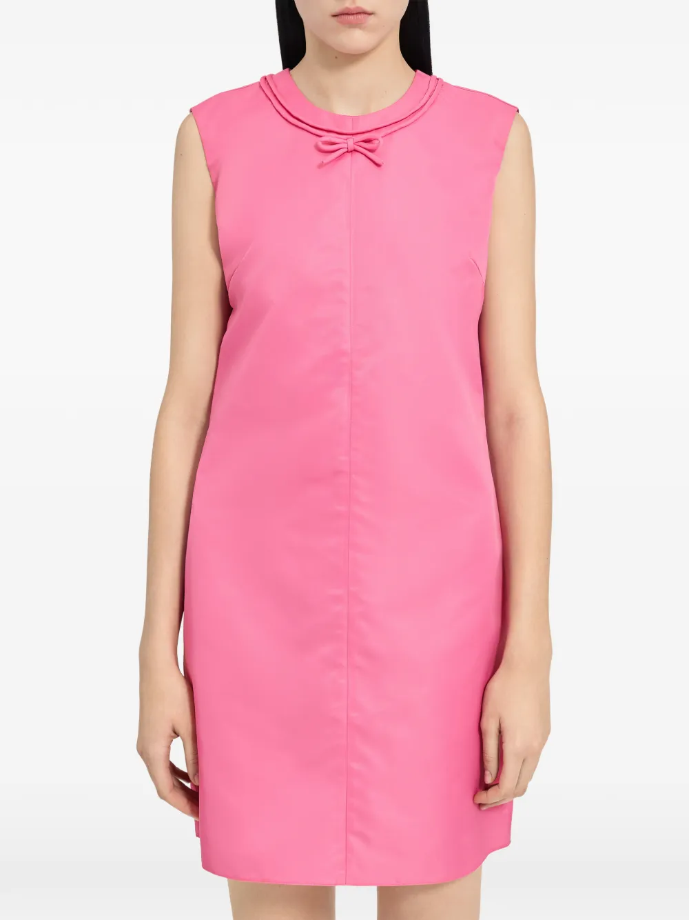 MM6 Maison Margiela Mini-jurk met strikdetail Roze