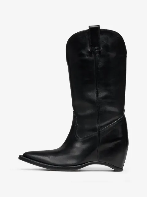 Maison Margiela heel-less western boots