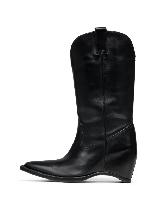 Maison Margiela ウエスタンブーツ Maison Margiela ウエスタンブーツ | ブラック | FARFETCH JP