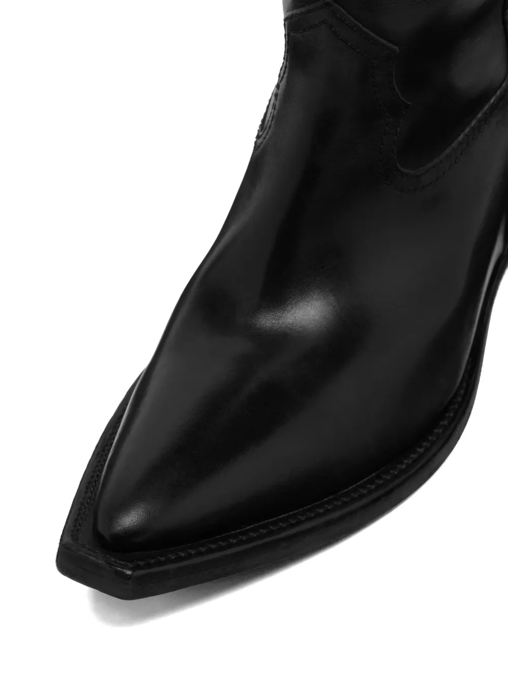 Maison Margiela Laarzen met puntige neus Zwart