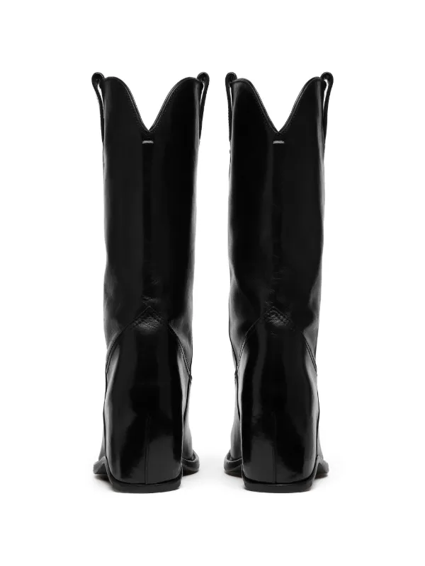 Maison Margiela ウエスタンブーツ Maison Margiela ウエスタンブーツ | ブラック | FARFETCH JP