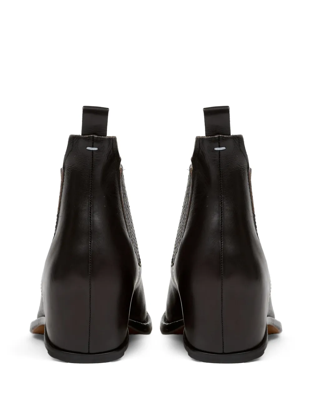 Maison Margiela Chelsea laarzen met hak Bruin