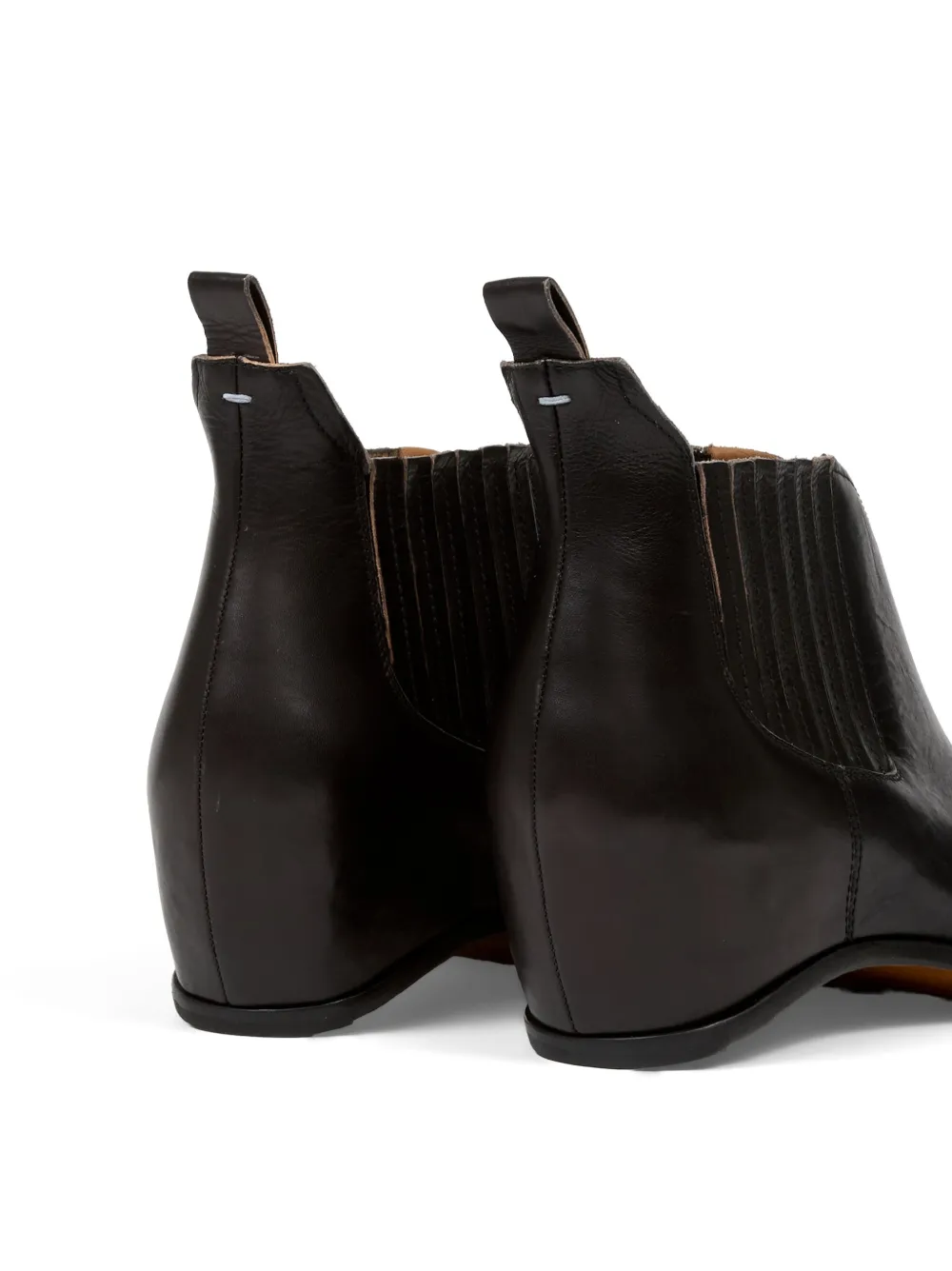 Maison Margiela Chelsea laarzen met hak Bruin