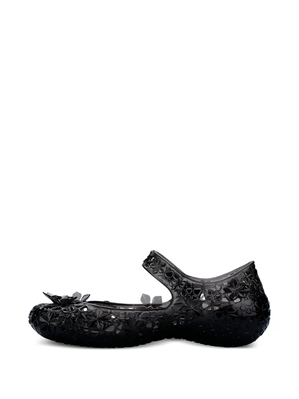 Melissa x Susan Fang Luna Bloom ballerina's Zwart