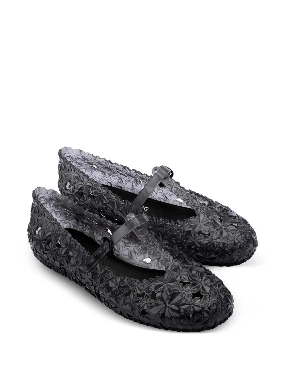 Melissa x Susan Fang Daphnis ballerina's Zwart