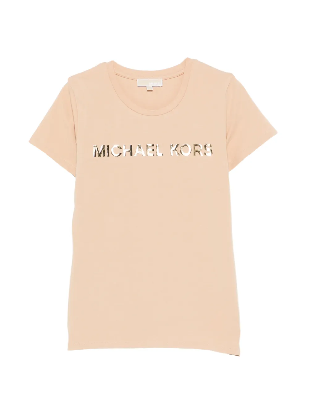 Michael Kors Kids logo T-shirt - Toni neutri