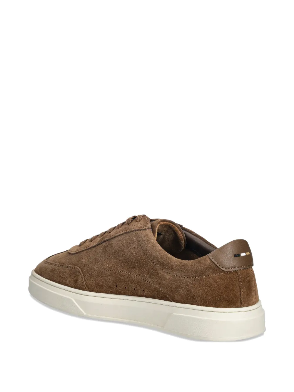 BOSS suede lace-up sneakers Bruin