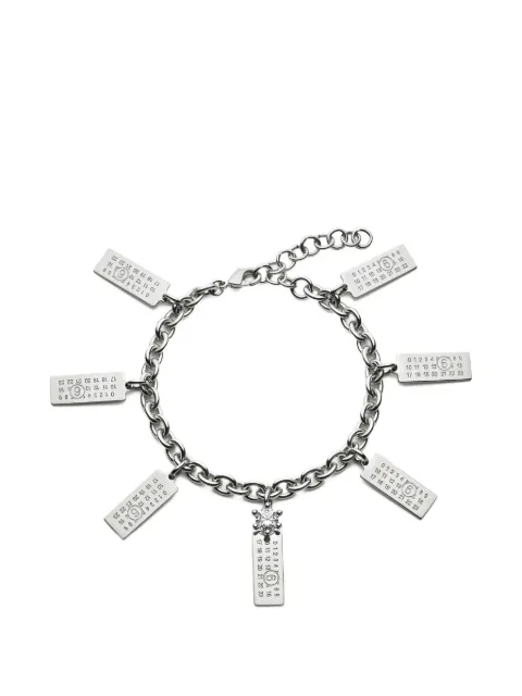 MM6 Maison Margiela pulsera de cadena con dije