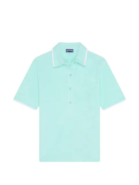 Vilebrequin collared embroidery polo shirt