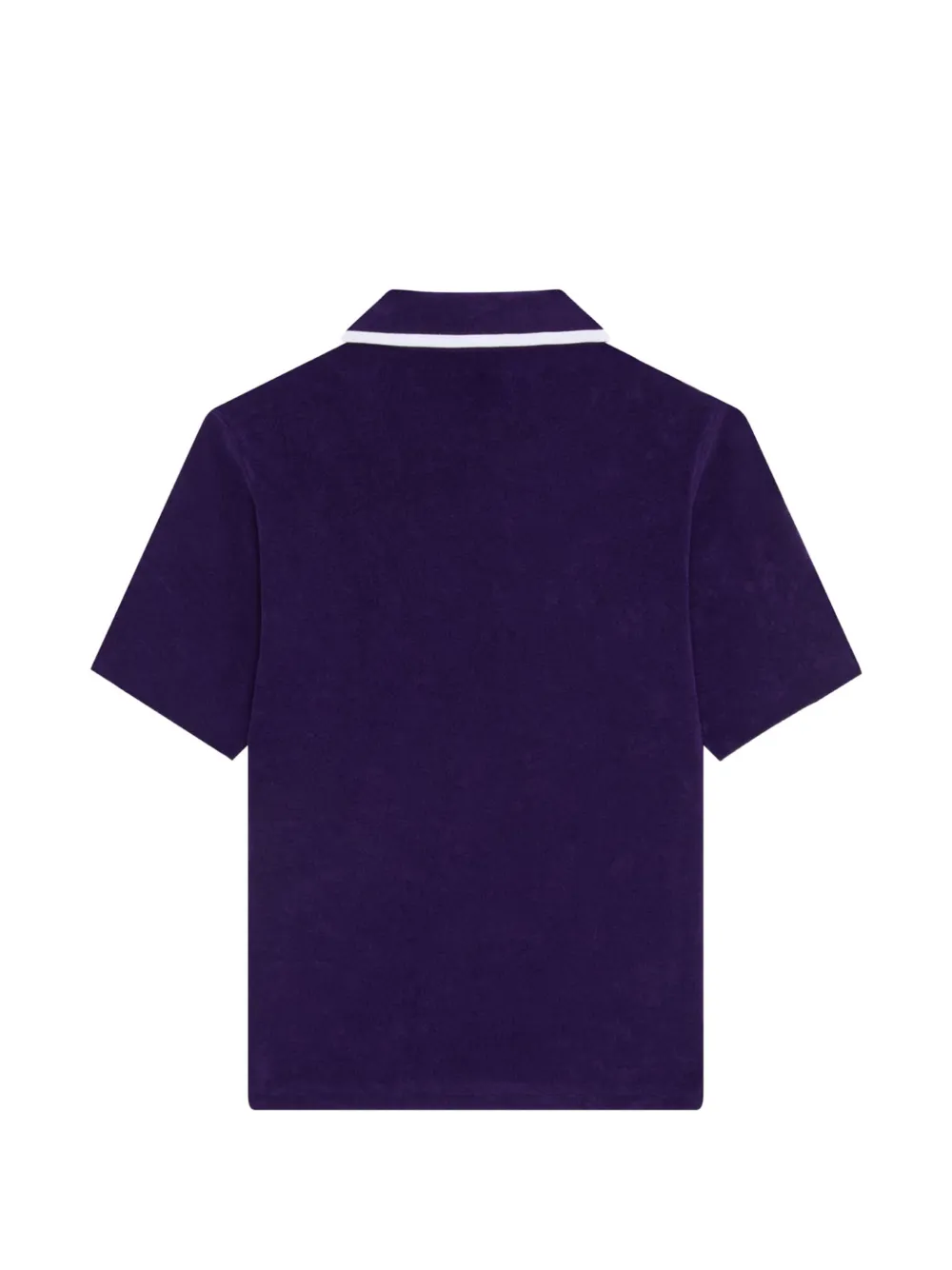  Vilebrequin Buttoned Collared Polo Shirt - Purple 