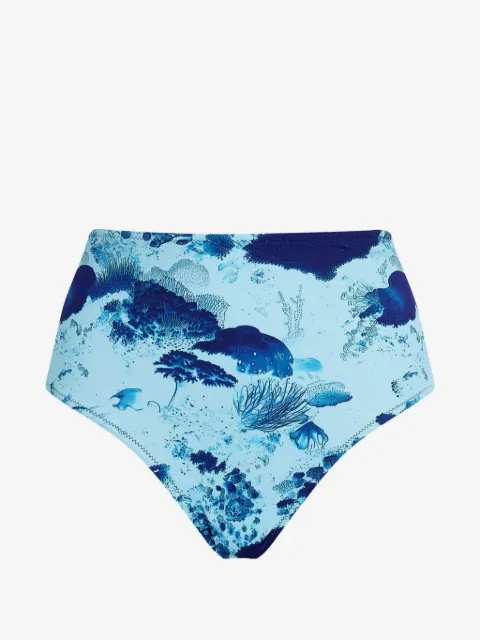 Vilebrequin printed high-waisted bikini bottom