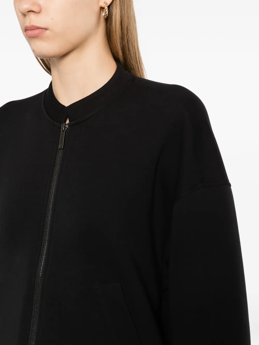Emporio Armani Jack van jersey met dubbele stretch Zwart